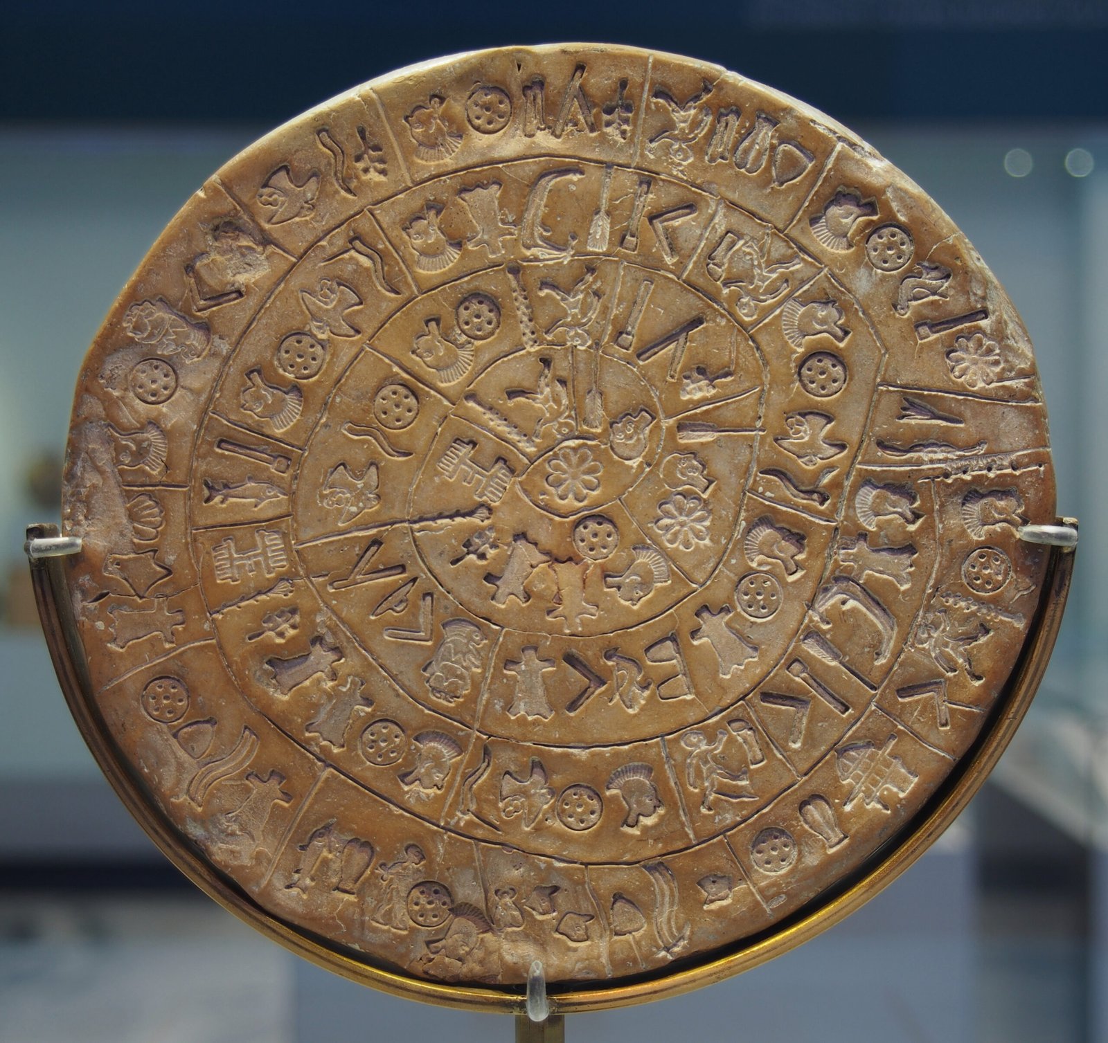 Phaistos Disc Side A